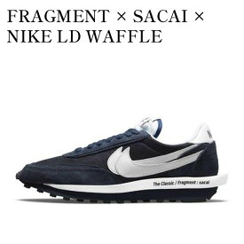 【お取り寄せ商品】FRAGMENT × SACAI × NIKE LD WAFFLE BLACKENDED BLUE フラグメント × サカイ × ナイキ LD ワッフル ブラックエンデッド ブルー DH2684-400 メンズ レディース 人気 おしゃれ