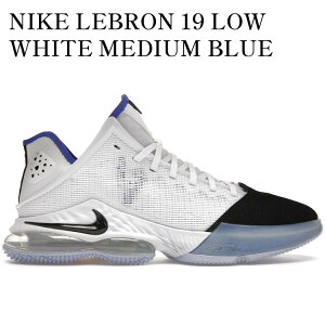 �y�C�O���� �����񂹏��i�zNIKE LEBRON 19 LOW WHITE MEDIUM BLUE SIREN RED BLACK DH1270-100 �����Y ���f�B�[�X �l�C �������