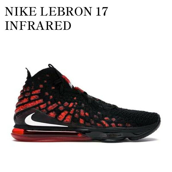 【お取り寄せ商品】NIKE LEBRON 17 INFRARED ナイキ レブロン 17 インフラレッド BQ3177-006 メンズ レディース 人気 おしゃれ