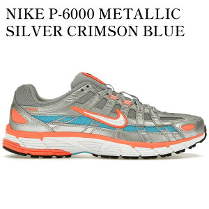�y�C�O���� �����񂹏��i�zNIKE P-6000 METALLIC SILVER CRIMSON BLUE FURY (WOMEN'S) CT3751-001 �����Y ���f�B�[�X �l�C �������