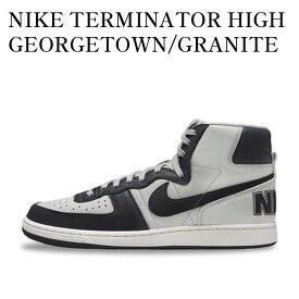 【お取り寄せ商品】NIKE TERMINATOR HIGH GEORGETOWN/GRANITE AND DARK OBSIDIAN(2022) ナイキ ターミネーター ハイ ジョージタウン/グラニット アンド ダーク オブシディアン(2022) FB1832-001 メンズ レディース 人気 おしゃれ