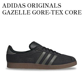 【お取り寄せ商品】ADIDAS ORIGINALS GAZELLE GORE-TEX CORE BLACK/UTILITY GRAY/GUM アディダスオリジナルス ガゼル ゴアテックス コアブラック/ユーティリティグレー/ガム JR2727 メンズ レディース 人気 おしゃれ