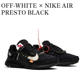 【お取り寄せ商品】OFF-WHITE × NIKE AIR PRESTO BLACK オフホワイト×ナイキ エアプレスト ブラック AA3830-002