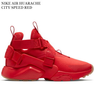 yCO 񂹏izNIKE AIR HUARACHE CITY SPEED RED (WOMEN'S) AH6787-600 Y fB[X lC 