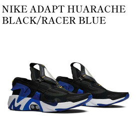 【お取り寄せ商品】NIKE ADAPT HUARACHE BLACK/RACER BLUE ナイキ アダプト ハラチ ブラック/レーサーブルー BV6397-002