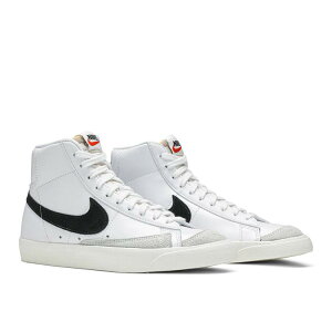 yCO 񂹏izNIKE BLAZER MID 77 WHITE BLACK (WOMEN'S) iCL u[U[ ~bh 77 zCg ubN (EBY) CZ1055-100 Y fB[X lC 