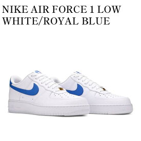 【お取り寄せ商品】NIKE AIR FORCE 1 LOW WHITE/ROYAL BLUE ナイキ エアフォース1 ロー ホワイト/ロイヤルブルー DM2845-100