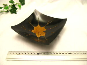 木のトレイ IN-75アジアン(アジア)テイスト タイ(チェンマイ産) 和 おしゃれ