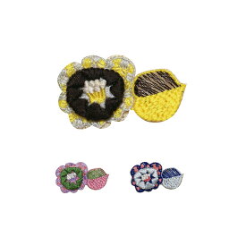 楽天市場 刺繍花ブローチの通販