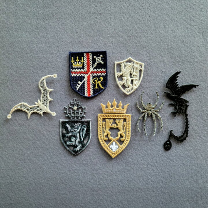 楽天市場】刺繍アイロンワッペン【7種類から2つ選べる】メンズ向き  
