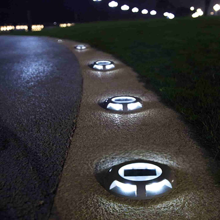 楽天市場】2個セット LEDライト 道路ライト ガーデンライト 埋め込み式 