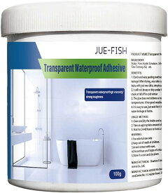 2個セットプロの透明な防水接着剤止水剤接着剤 漏れない 屋根を保証し、バルコニーや浴室防水接着剤 耐久性 船舶修理 水槽修理（100Ml）
