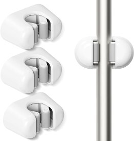 ほうき モップ ホルダー 3枚入り 掃除道具 モップハンガー 壁掛け モップハンガー モップクリップ 強力粘着 フック 穴あけ不要 バスルーム キッチン ガーデン用