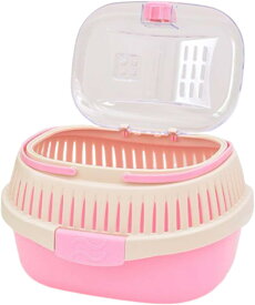 ＼楽天1位／動物 おでかけボックス ケージ お出かけキャリー ケース ハムスター モルモット チンチラ 子犬 子猫 旅行 防災 掃除簡単