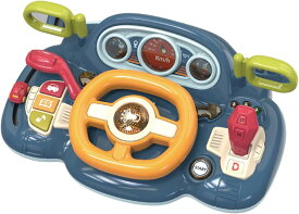 【クーポンあり！】ステアリングホイール シミュレーション おもちゃ おもちゃ ハンドル 模擬運転おもちゃ 子供用 知育 おでかけ ドライブ ギフト 屋内外遊び