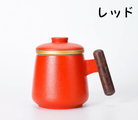 ティーカップ 茶飲み茶漉し付き ティーメーカー 茶ポット セラミック 陶器 茶器 おしゃれ 400ml 贈呈品 ギフト