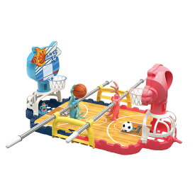 バスケットボール テーブルゲーム おもちゃ 知恵おもちゃ 2人用 玩具競争力 スケットボール 便利 3歳以上向け 3イン1ボールゲーム