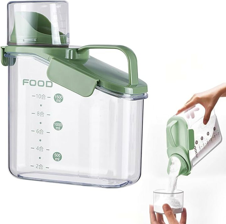 楽天市場】洗濯洗剤ディスペンサー 1600ml ランドリーボトル 洗剤 
