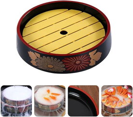 寿司皿 1セット 寿司盛り皿 刺身皿 フード皿 深め 寿司皿 丸寿司 バケット 料理 刺身皿 ドライアイス 食べ物盛り皿皿 プラスチック製の刺身用製氷皿