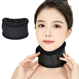 首サポーター 【夏用 超軽量】 ネックサポーター 首 コルセット ストレートネック 通気性 高さ調整可能 薄型 男女兼用 洗濯OK ワンサイズ