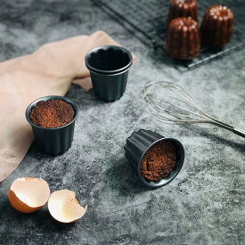 マフィン型 カヌレ型 10個セット 製菓用 お菓子作り 粘りにくいケーキ型 マドレーヌ型 炭素鋼 マフィン天板 テフロン加工 ミニ 小さい お菓子型 ドーナツ型 製菓道具 キッチン用品 ベーキングツール