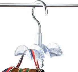 バッグハンガーフック かばん掛け バッグ収納 3/5/10個セット クローゼット用バッグハンガー 回転できる バッグハンガーラック 省スペース 積み重ね可能 頑丈 バッグ形状保護 型崩れ防止 吊り下げ 小物収納 整理整頓 収納用品