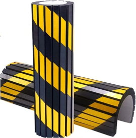 コーナーガード クッションガード ガレージクッション 円柱タイプ 駐車場 ガレージ 屋外 壁 車庫 倉庫 キズ防