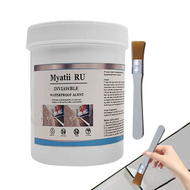 防水シーラント　目に見えない防水剤セット　目に見えない防水液体シーラント剤コーティング 　 壁　庭　バスルーム　キッチン　屋内　屋外用の水性シャワーシーラーおよび防水剤