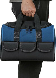 ツールバッグ 工具入れ 工具袋 取っ手付き 6ポケット 携帯便利 ツールケース 工具収納ボックス 滑り止め 防水 防湿 頑丈 耐衝撃 工具 バック 工具 収納 大容量 収納便利 多用途 工具 箱 道具箱