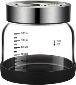 密封瓶 保存器 梅酒 びん 果実酒 づくり ガラス キャニスター 密閉器 食品 ポップコンテナ 密封器 貯蔵器 自動排気バルブスイッチ