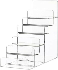 飾る ディスプレイ レコード cdスタンド アクリルスタンド 展示台 　6段