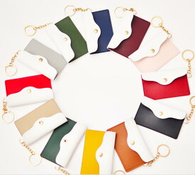 経口避妊薬パケット　2パック経口避妊薬ケースPUレザーウォレットピルホルダー 4.33 x 3インチ 避妊薬スリーブポーチ ピルカードオーガナイザー用キーリング付き