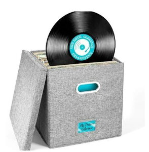 ���R�[�h���[�{�b�N�X ���R�[�h�{�b�N�X �W�ƃn���h���t���A���o���� �ړ��E��̃N���[�[�b�g�p���[�� 50���ȏ��12�C���`���R�[�h�p�L���r�l�b�g�I�[�K�i�C�U�[�P�[�X