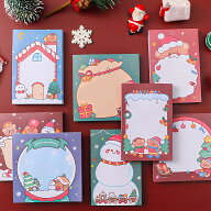 クリスマス 付箋 8個 ポストイット ふせん 強粘着 おしゃれ 文房具 オフィス 事務 教師 生徒 学校 ギフト…