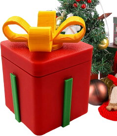 3Dプリント 飛び出すツリー付きギフトボックス,誕生日 休日 室内用ホームデコレーション | リビングルーム マントル テーブル 棚 玄関 ポーチ アパート オフィス バー