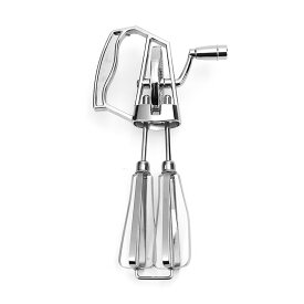 手回し卵泡立て器、手動ハンドミキサー | ステンレス製手動卵泡立て器 - 人間工学に基づいたポータブルハンドミキサー、食器洗い機対応の卵泡立て器、ベーキング、調理用