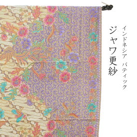 【メール便OK】インドネシア　バティック　プリント生地　ジャワ更紗