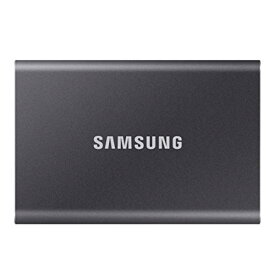 Samsung T7 2TB 最大転送速度1,050MB/秒 PS4/PS5動作確認済み USB3.2 Gen2 外付けSSD (ポータブルSSD) グレー MU-PC2T0T/IT 国内正規