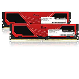 Team DDR4 3200Mhz PC4-25600 8GBx2枚（16GBkit） デスクトップ用メモリ Elite Plus シリーズ 日本国内無期限正規保証