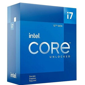 Intel Corei7 プロセッサー 12700KF 3.6GHz（ 最大 5.0GHz ） 第12世代 LGA 1700 BX8071512700KF