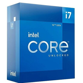 Intel Corei7 プロセッサー 12700K 3.6GHz（ 最大 5.0GHz ） 第12世代 LGA 1700 BX8071512700K