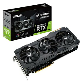 ASUS TUF Gaming NVIDIA® GeForce RTX™ 3060 V2 搭載ビデオカード 12GB GDDR6 オーバークロックモデル TUF-RTX3060-O12G-V2-GAMING
