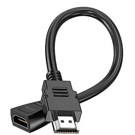 HDMI ケーブル Fire TV Stick用 オスメス 延長 15cm 4K 短い wuernine PS3 PS4 テレビ PC モニター ファイアースティックなど用