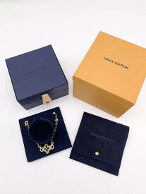 【LOUIS VUITTON】ルイヴィトン LOUIS VUITTON ブレスレット エヴァー ブロッサム (イエローゴールド×オニキス×ダイヤモンド)【Q95929】【中古】【SALE】