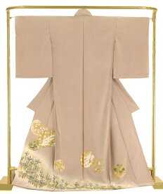 金彩友禅色留袖 八橋に琳派絵文 結婚式 卒業式 フォーマル 和装 着物