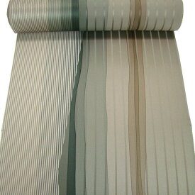 正絹 手描染着尺 臈彩の洒落・利休茶