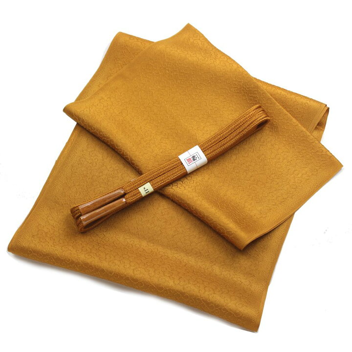 帯締め 帯揚げ セット 金茶系 