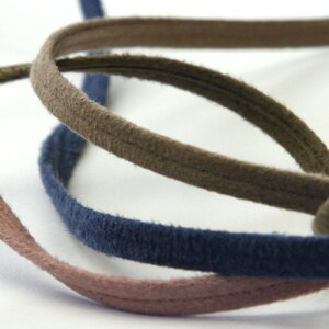 木馬 ステッチスエードテープ 約2mm 10メートル巻 服飾 手芸 MOKUBA