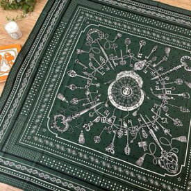 【中古】エルメス HERMES カレ140 ジェアン レクレバンダナ カシシル 鍵 キー ヴェール