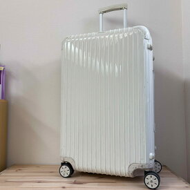 【中古】 リモワ RIMOWA UNITED ARROWS 別注 SALSA CABIN キャリーケース 78L エクリュ